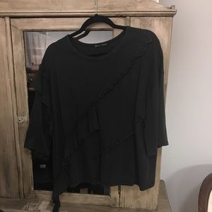 Zara Ruffle Tee